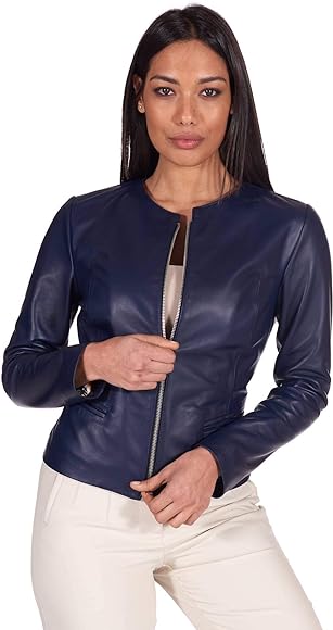 Демісезонна куртка-жакет з екошкіри "Delmar"