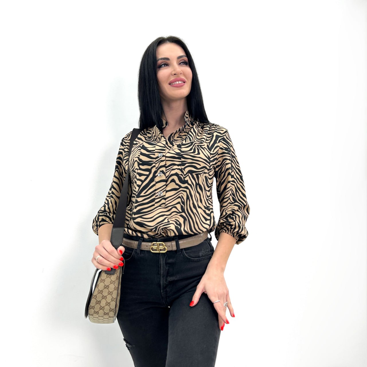 Блуза з принтом "Desert"