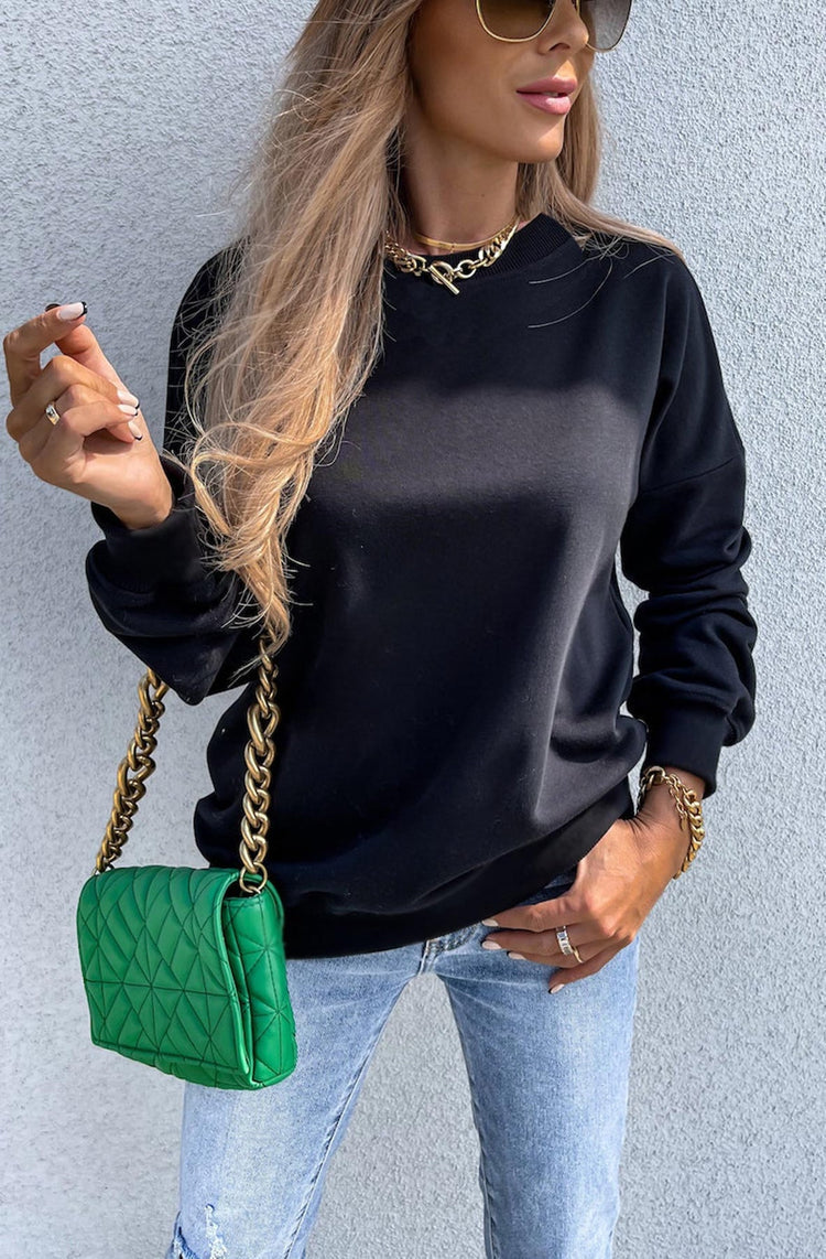 Базовий однотонний світшот "Stand"