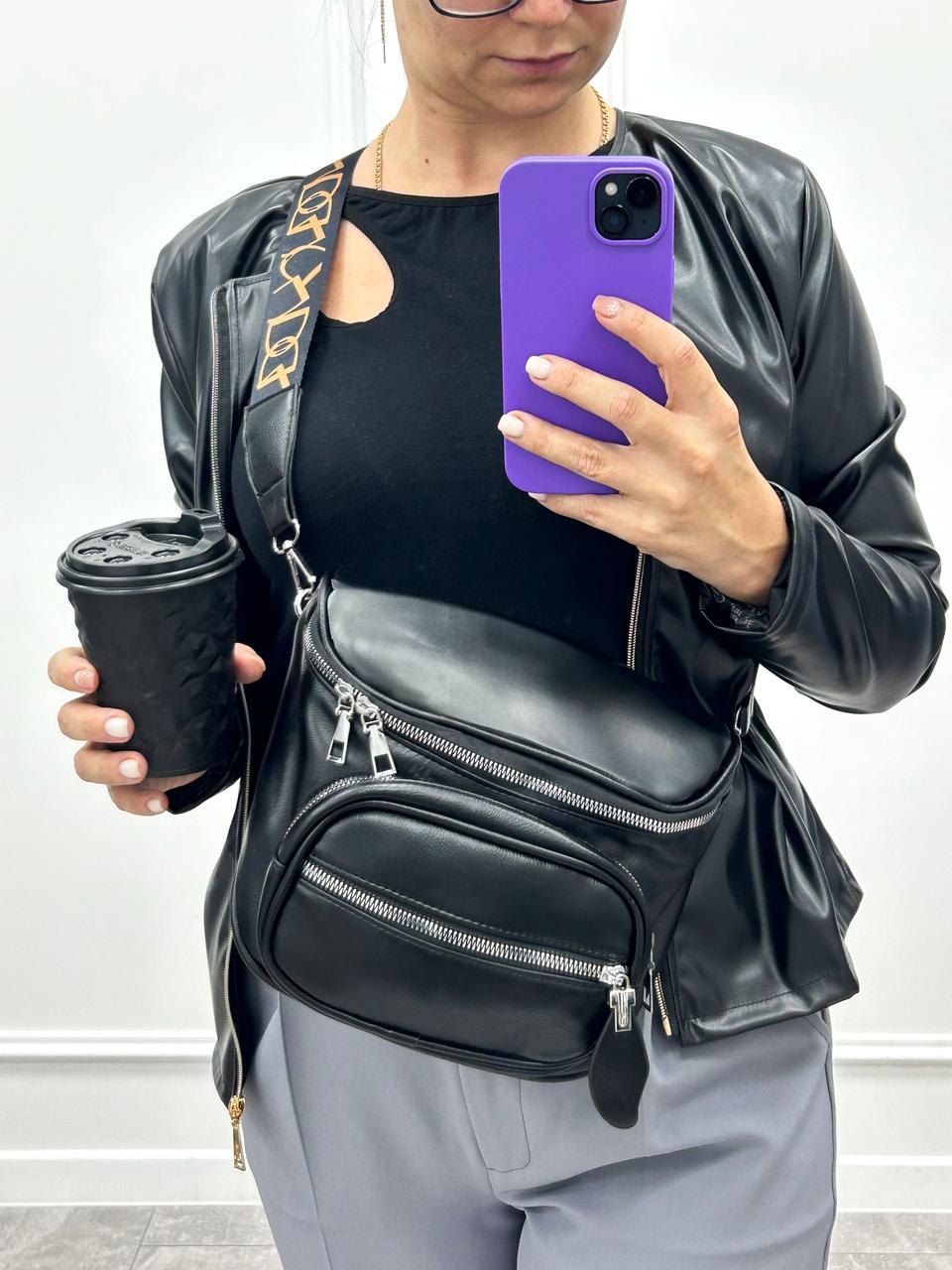 Сумка з накладною кишенею "Settle"