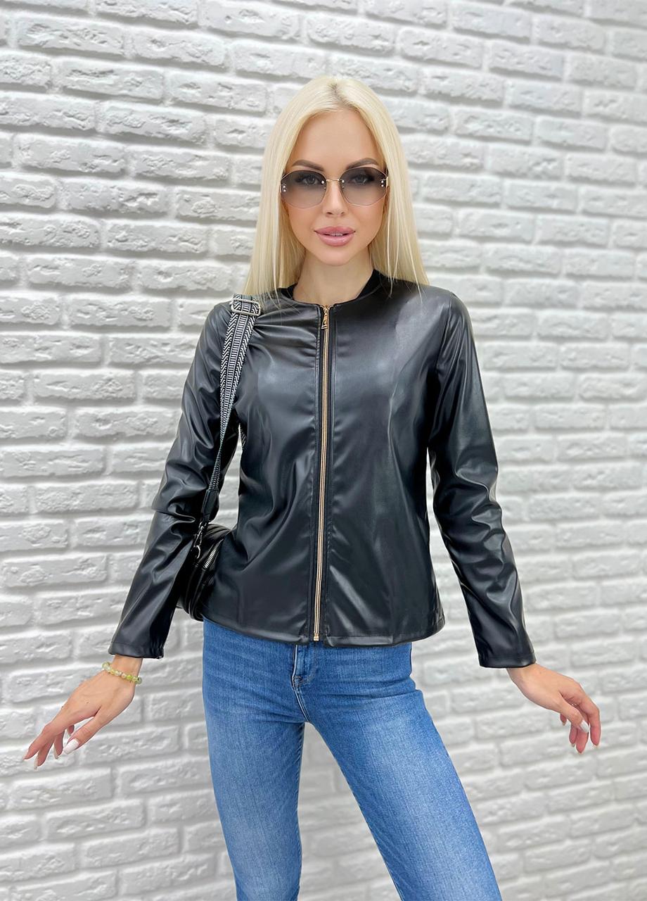 Куртка-жакет з екошкіри "Karo"