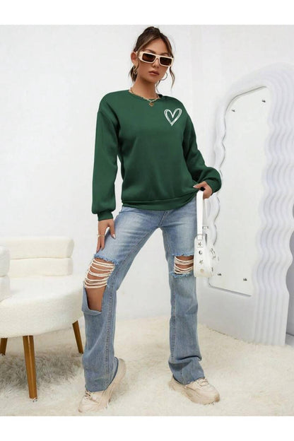 Світшот вільного крою "Self" Турція