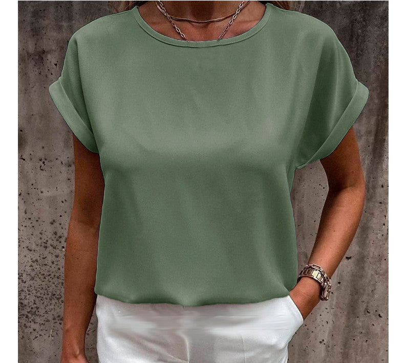 Блузка футболка вільного крою "Moment"