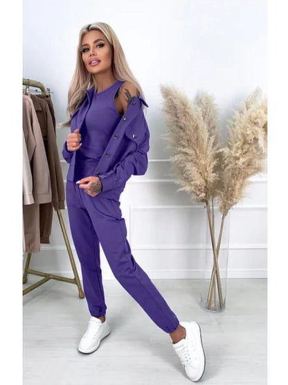 Жіночий трикотажний костюм трійка "Amalfi"