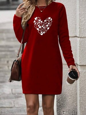 Сукня з принтом "Romance"