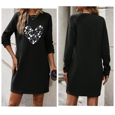 Сукня з принтом "Romance"