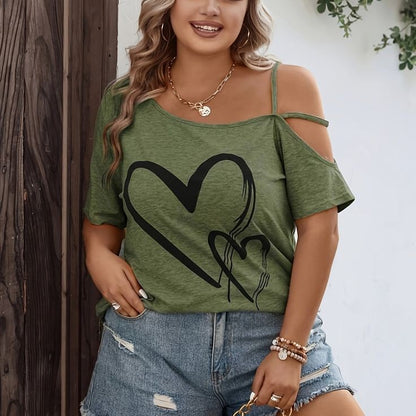 Блузка з відкритим плечем "Elis"