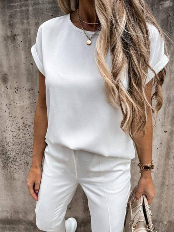 Блузка футболка вільного крою "Moment"