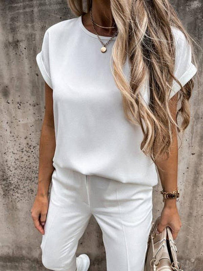 Блузка футболка вільного крою "Moment"