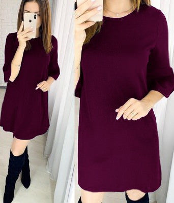 Сукня з воланами на рукавах "Karina"