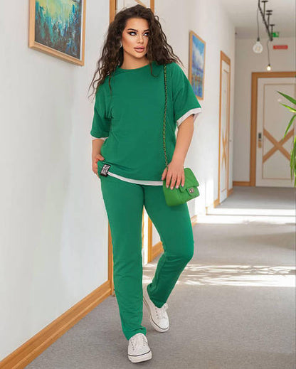 Літній трикотажний костюм-двійка "Summer"