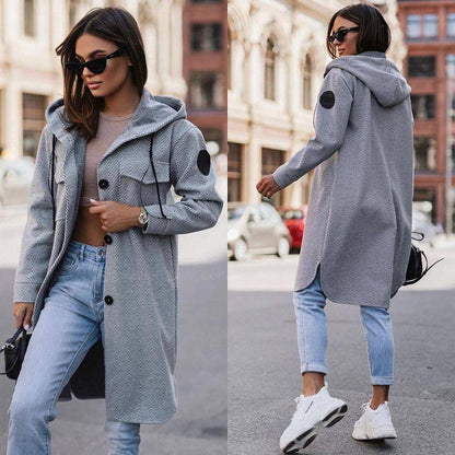 Кашеміровий кардіган з капюшоном "Dila"