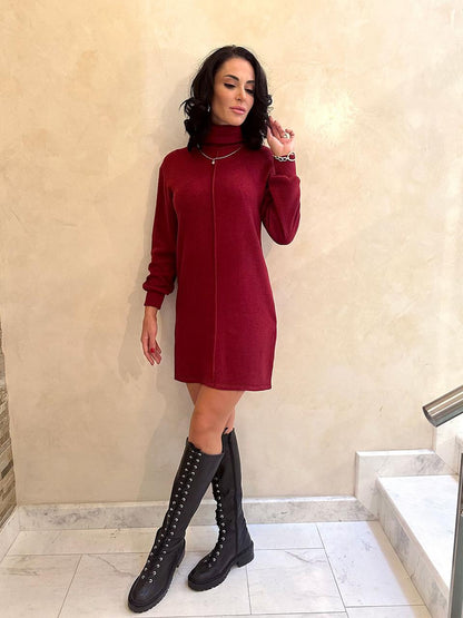 Тепла сукня з розрізами "Kleo"