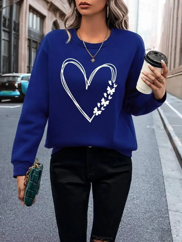 Світшот з накаткою "Heart"