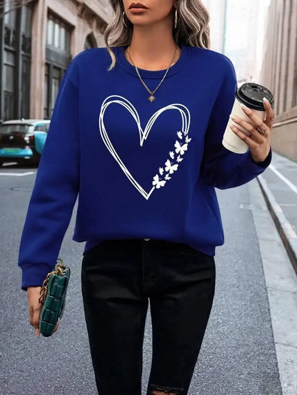 Світшот з накаткою "Heart"