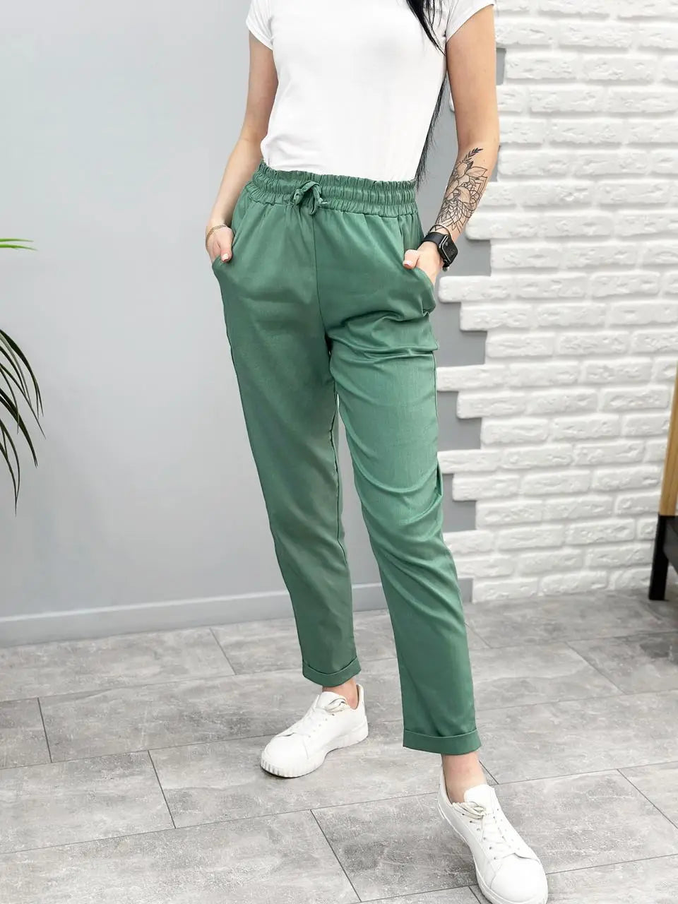 Вкорочені штани з кишенями "Street"