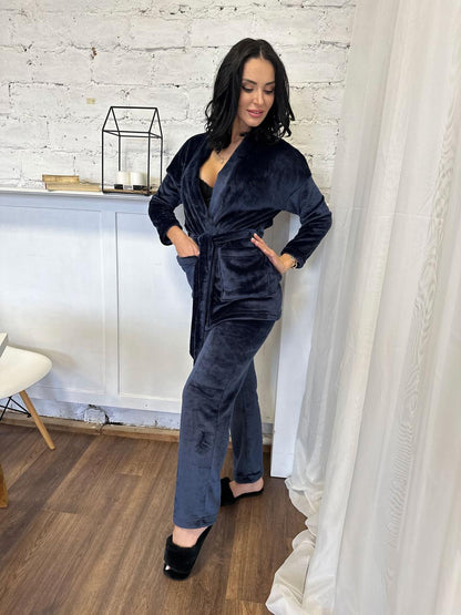 Домашній костюм з халатом "Nelly"