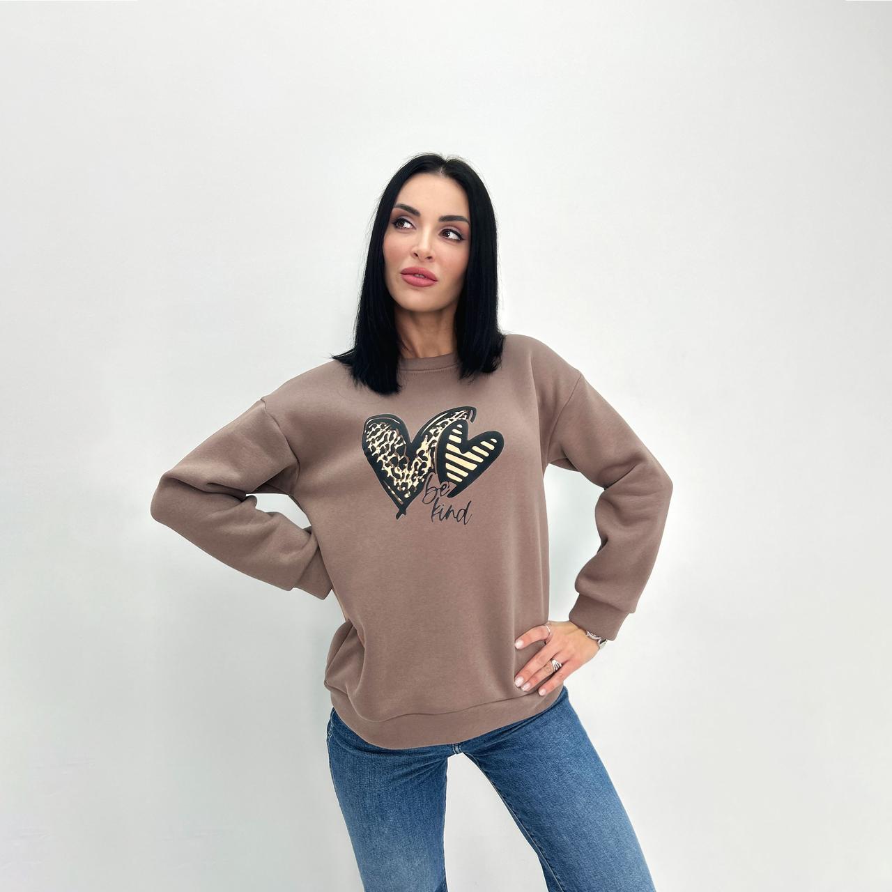 Базовий світшот "Be kind"