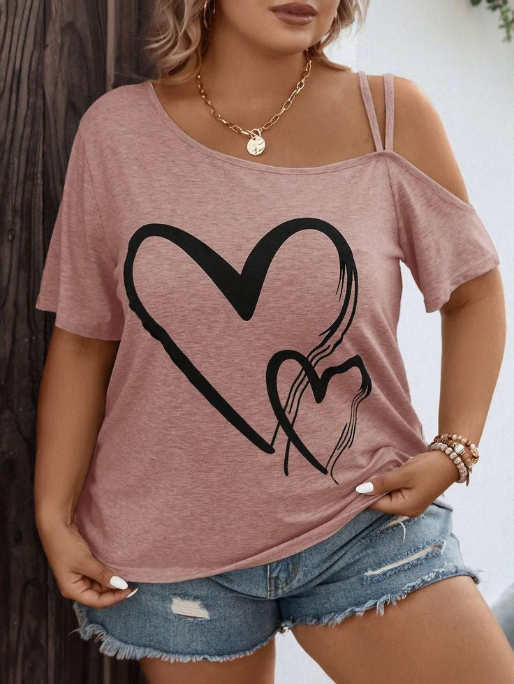 Блузка з відкритим плечем "Elis"