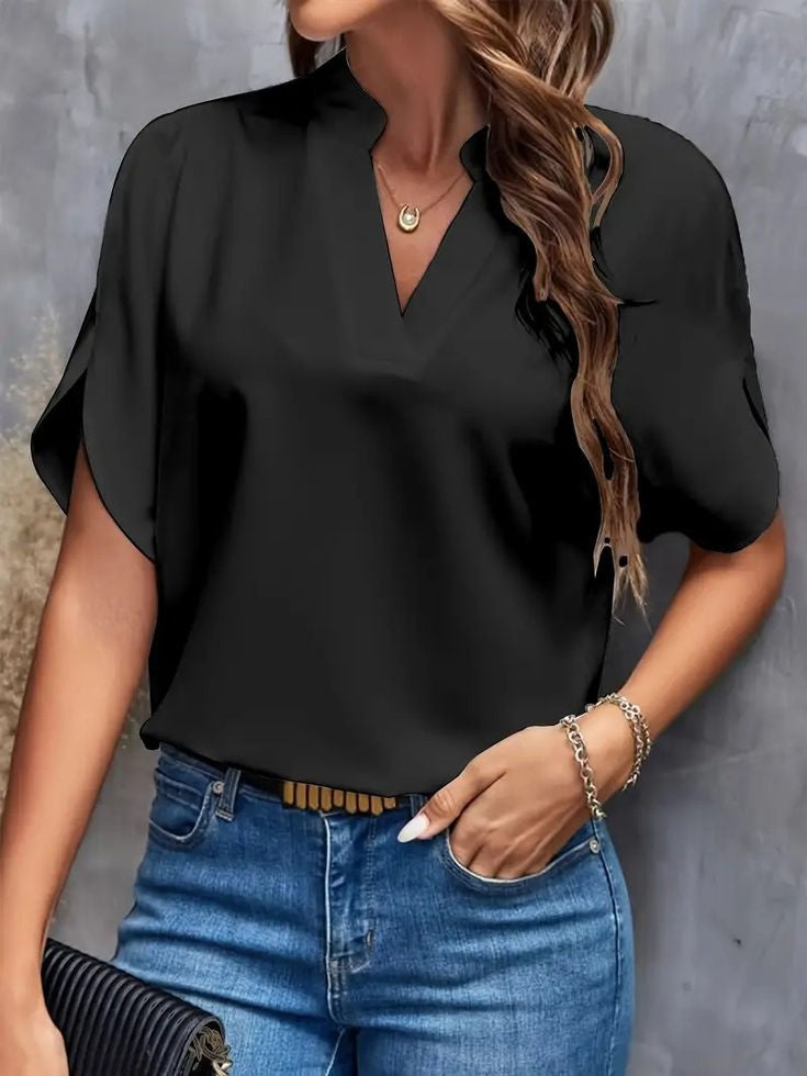 Блуза з розрізним рукавом "Moon"