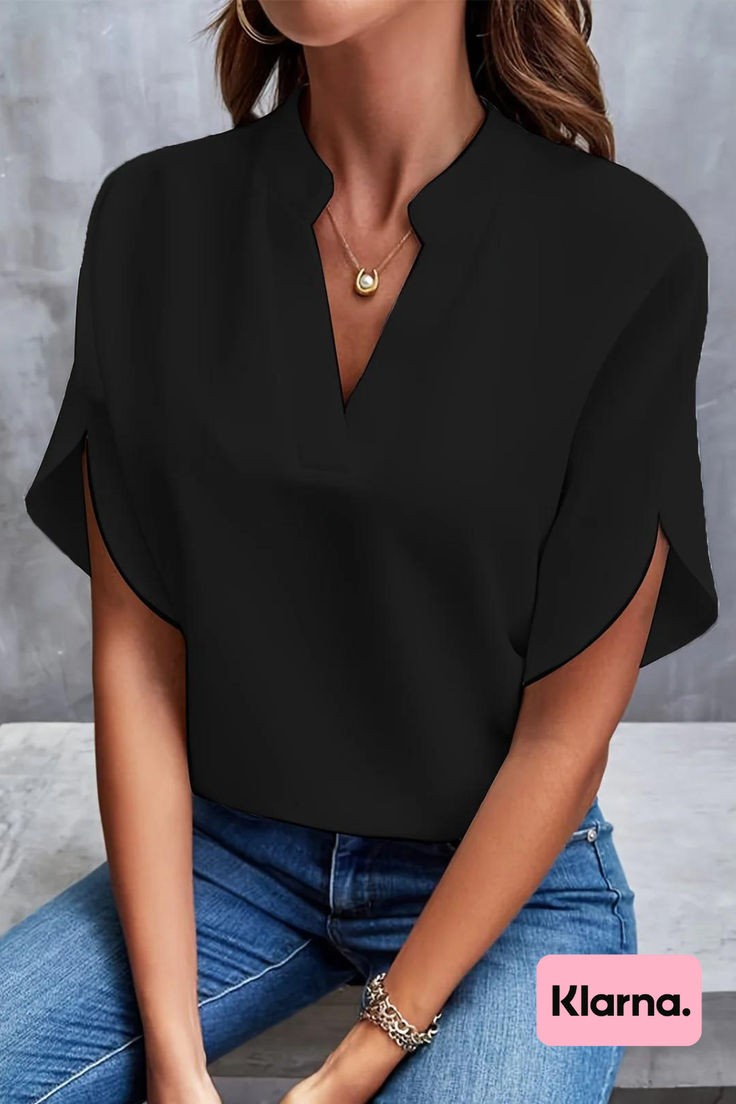 Блуза з розрізним рукавом "Moon"