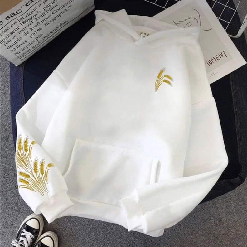 Демісезонний  худі з принтом "Seed"