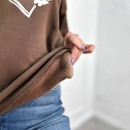 Світшот з накаткою "Heart"