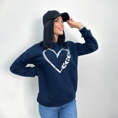 Світшот з накаткою "Heart"