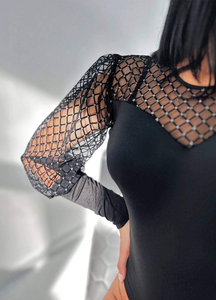 Боді з об'ємними рукавами "Diamond"