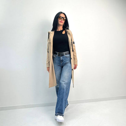 Кашеміровий кардіган з капюшоном "Dila"