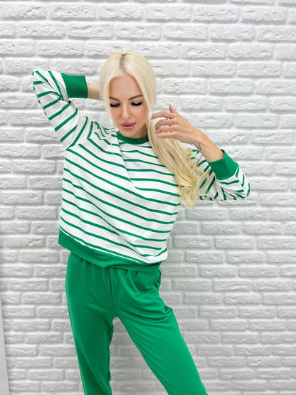 Демісезонний костюм в смужку "Delight"