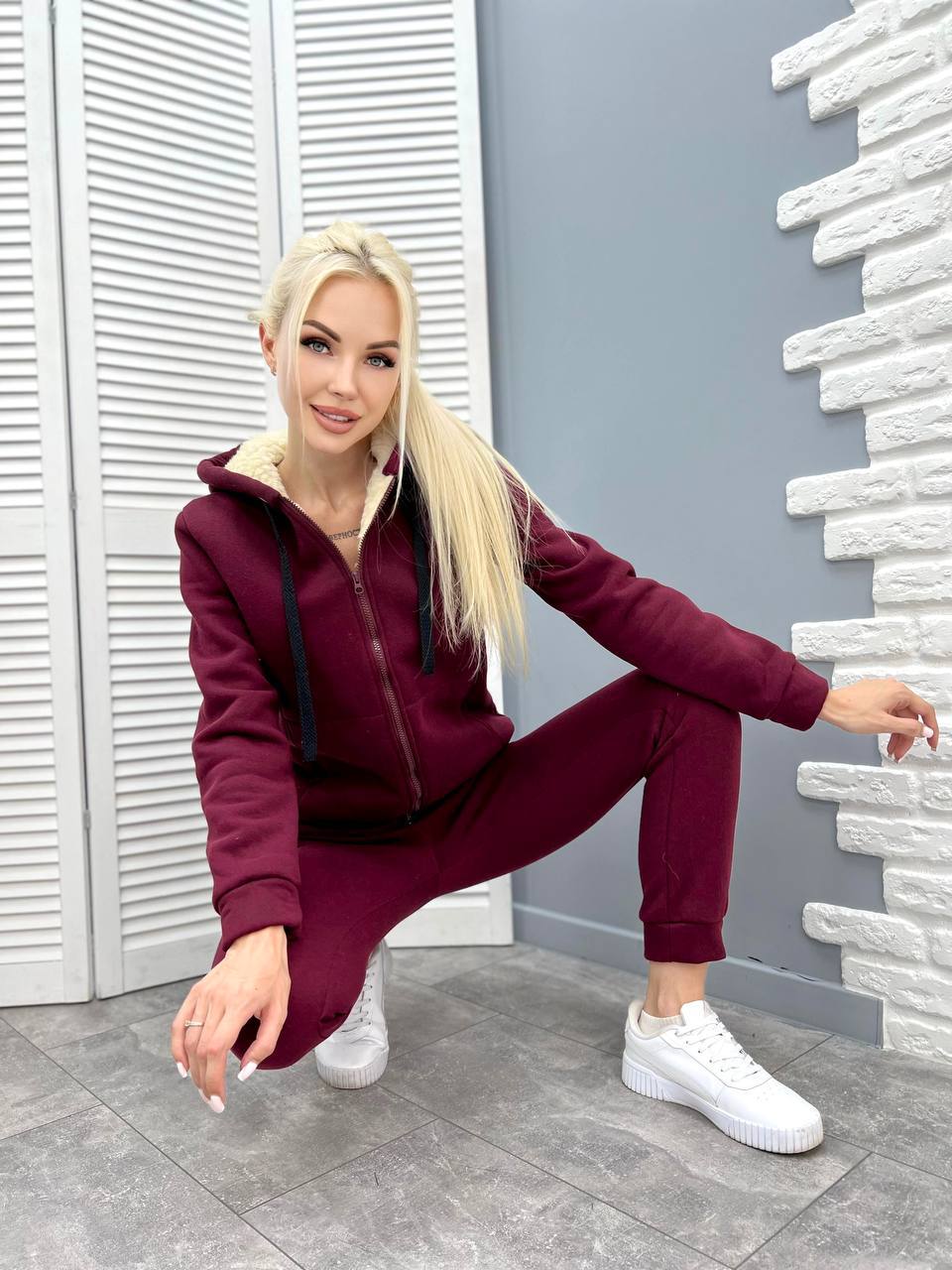 Зимовий спортивний костюм на хутрі "Nord"