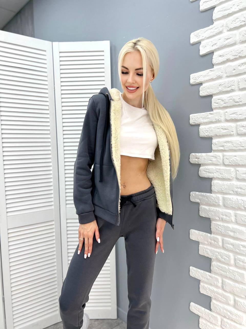 Зимовий спортивний костюм на хутрі "Nord"