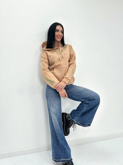 Худі з патріотичним принтом "Grass"