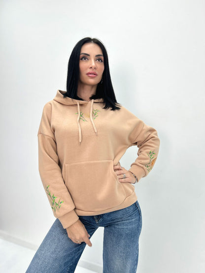 Худі з патріотичним принтом "Grass"