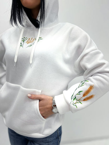 Худі з патріотичним принтом "Grass"