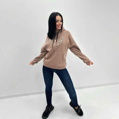 Батник з капюшоном "Amour"