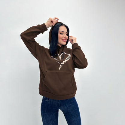 Батник з капюшоном "Amour"