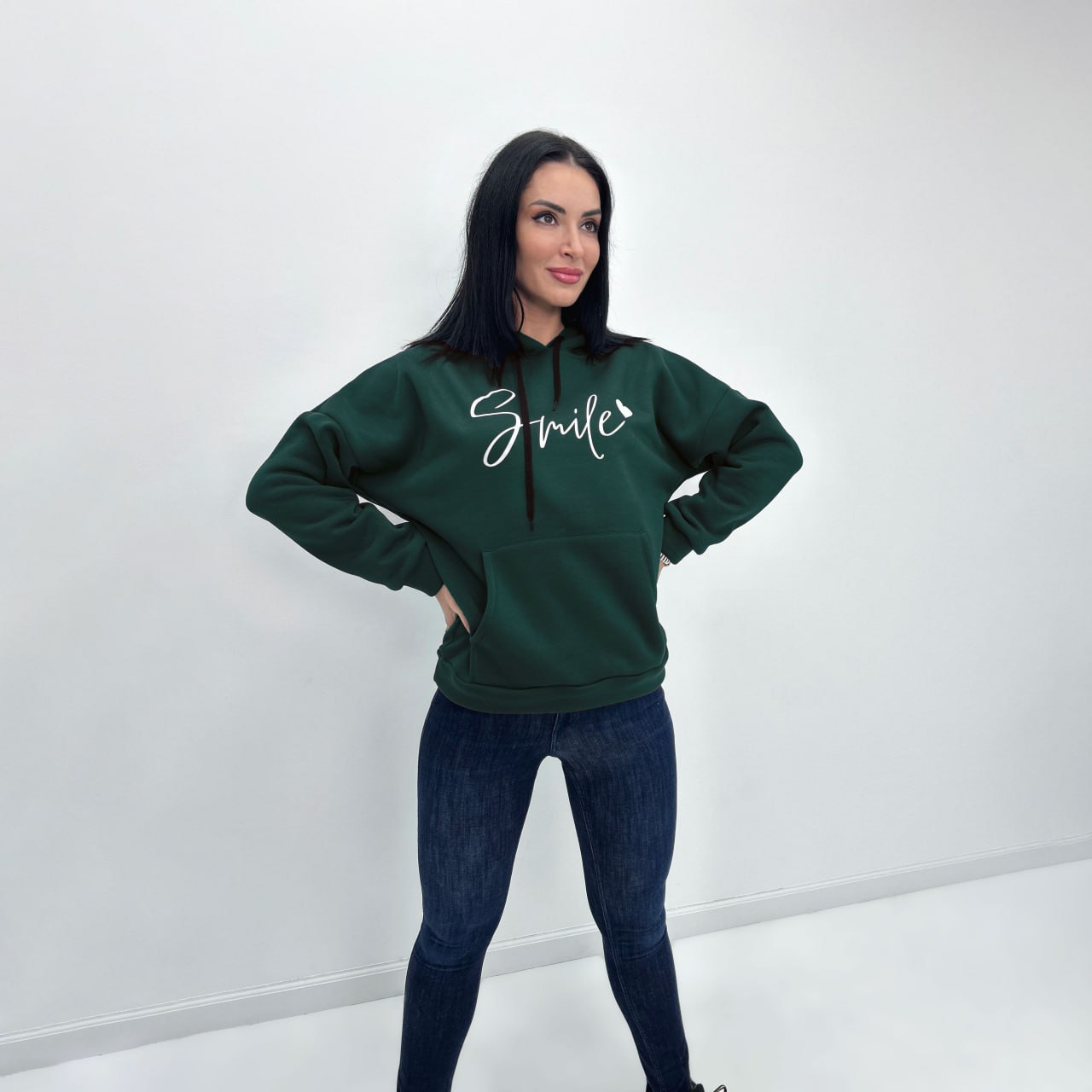 Худі з принтом "Smile"