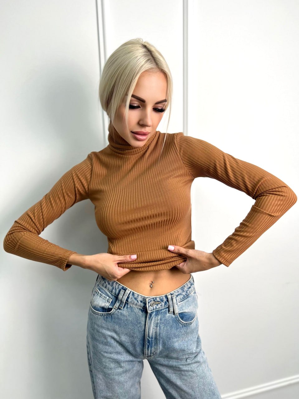 Гольф в рубчик "Made"