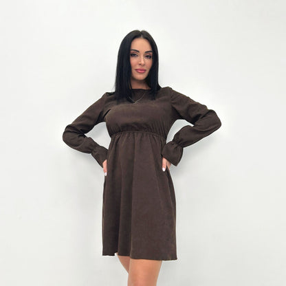 Вельветова сукня із завищеною талією "Wesley"