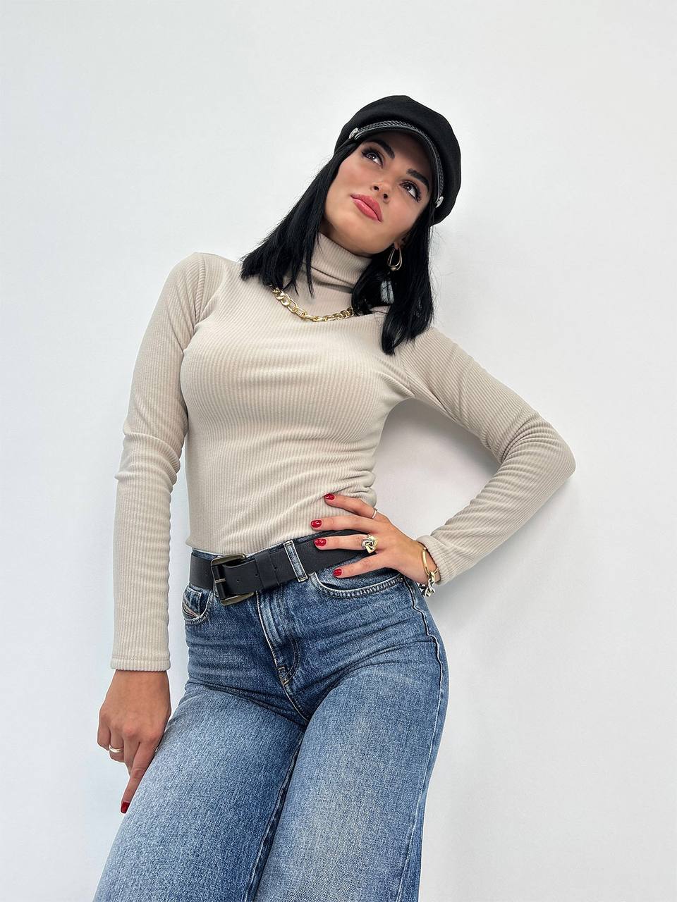 Теплий гольф в рубчик "Cool"