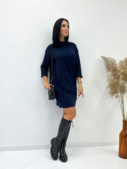 Тепла сукня з двосторонньої ангори "Debra"