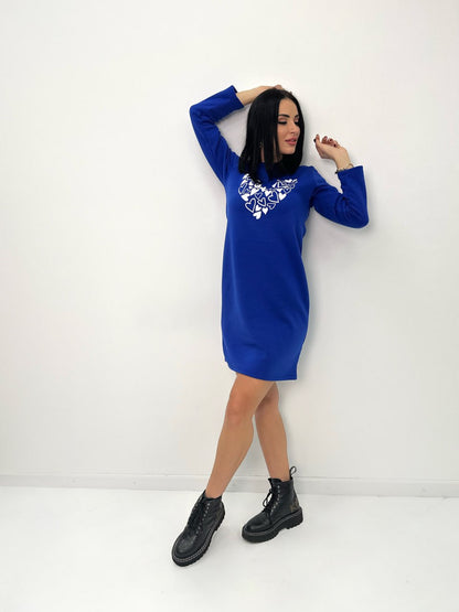 Сукня з принтом "Romance"