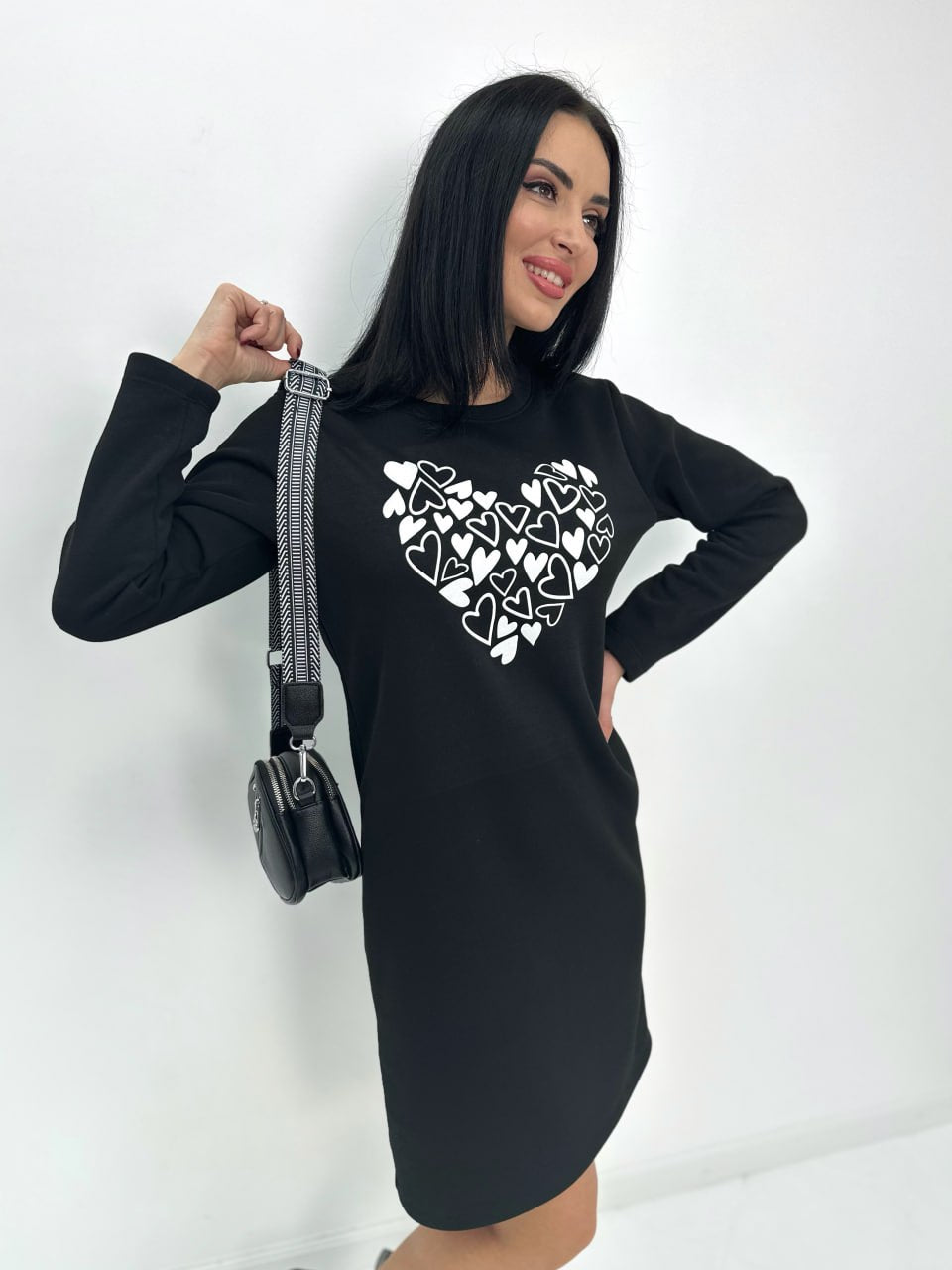 Сукня з принтом "Romance"