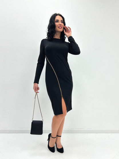 Елегантна сукня з блискавкою "Elisson"