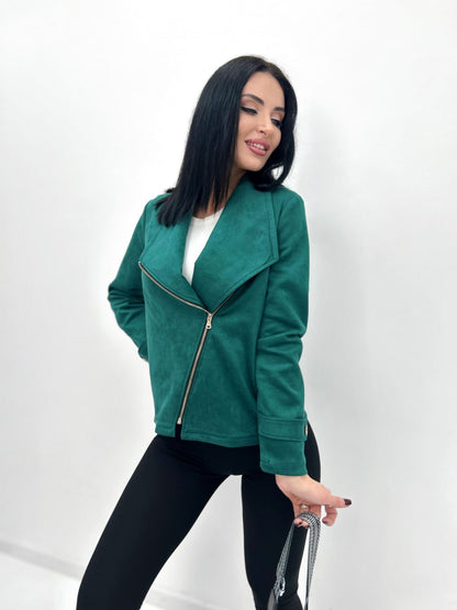 Замшева куртка-жакет "Nessa"