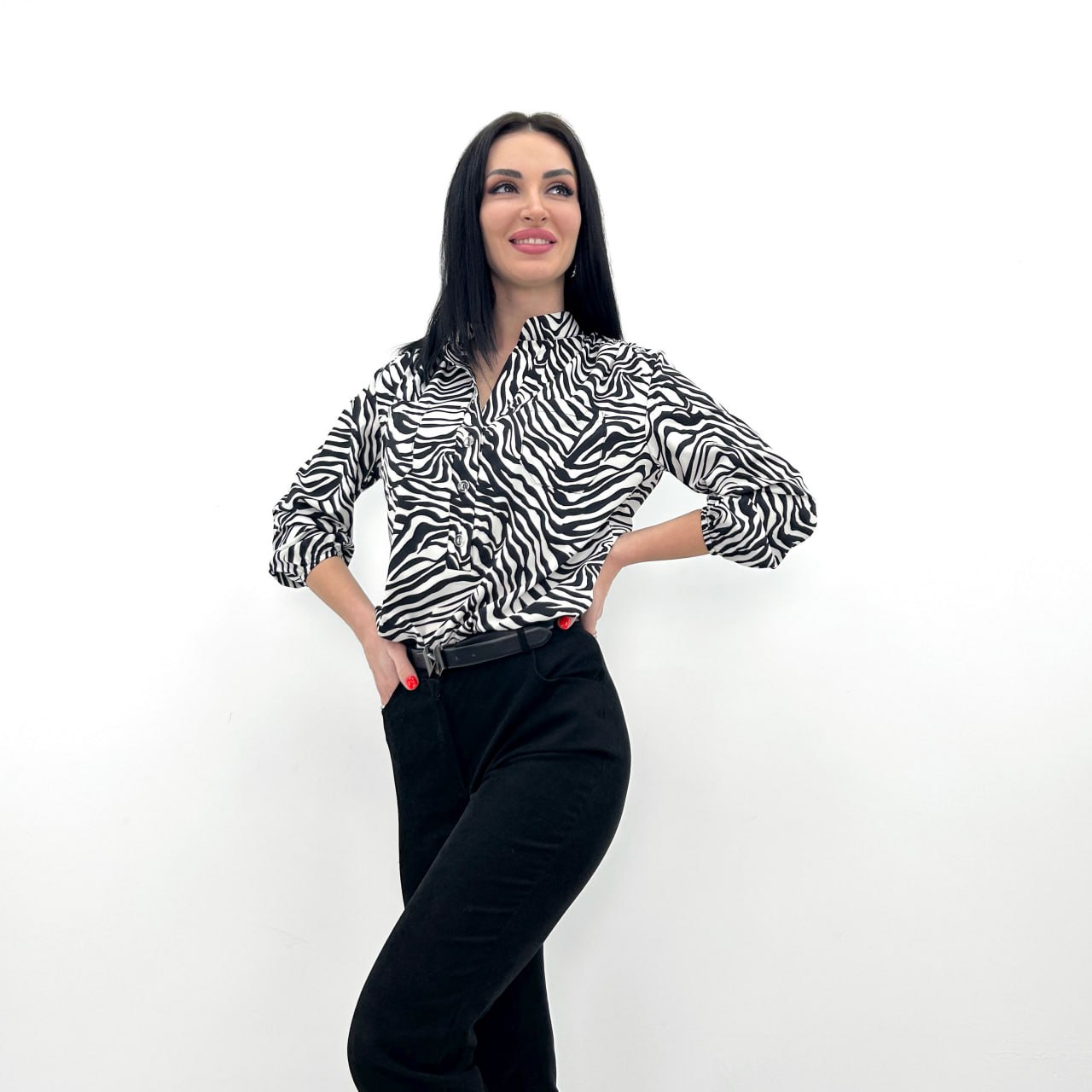 Блуза з принтом "Desert"