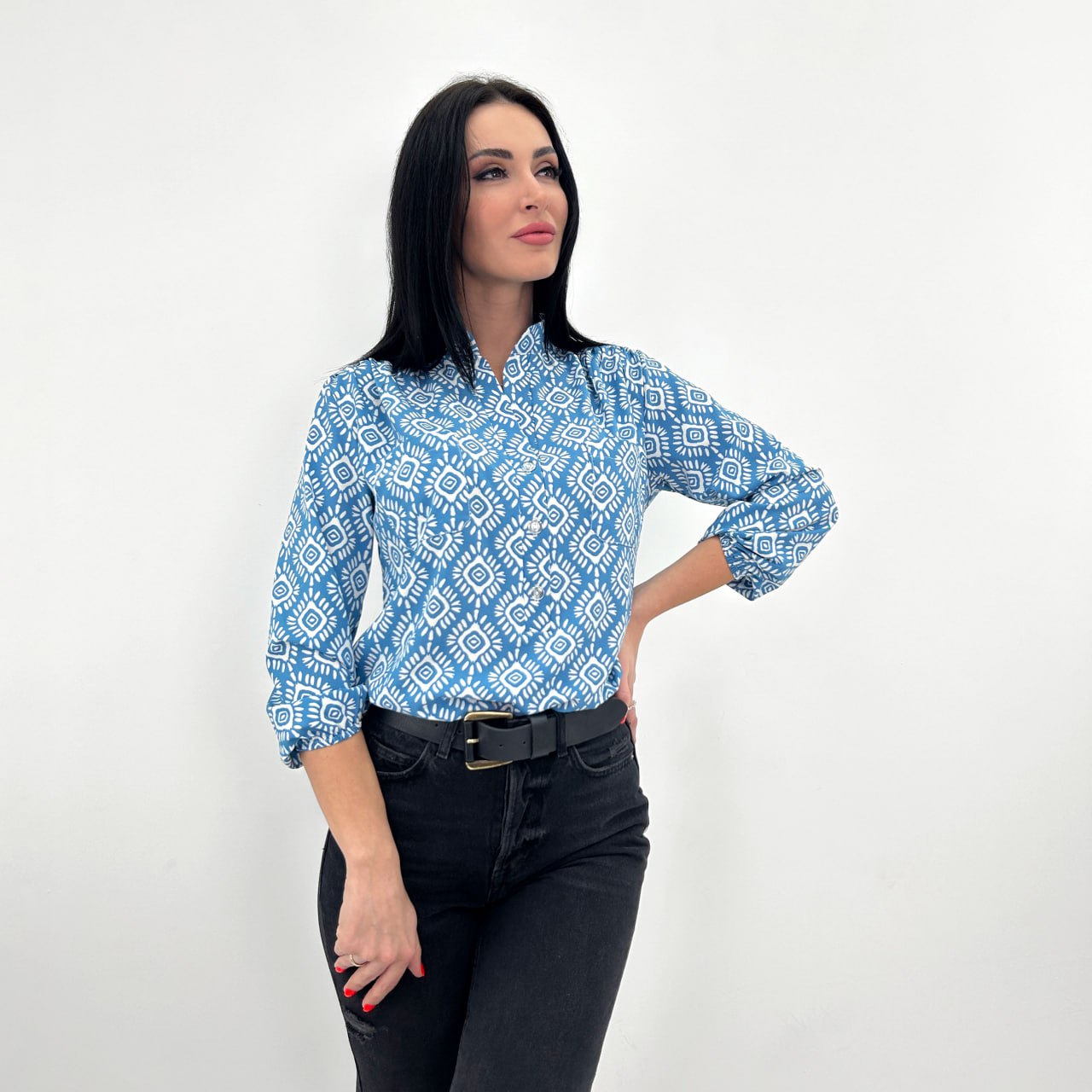 Блузка з принтом "MAROCCO"