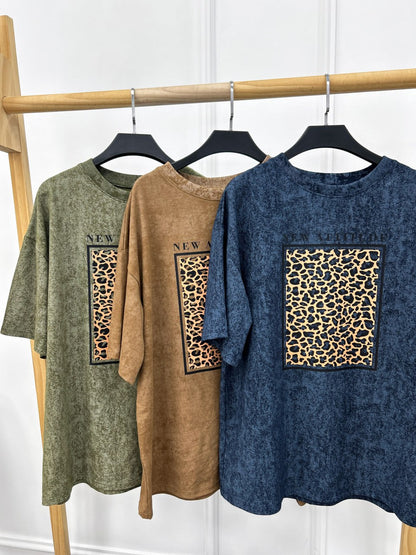 Футболка з анімалістичним принтом "Roar" (Турція)